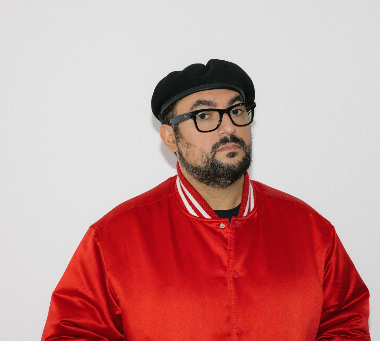 Portrait of Artist Michel Niknafs at Notagallery in Berlin-Kreuzberg