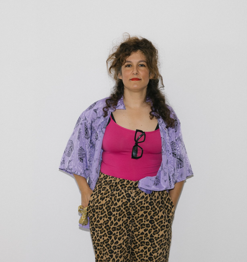 Portrait of Artist Pepita Gluck at Notagallery in Berlin-Kreuzberg