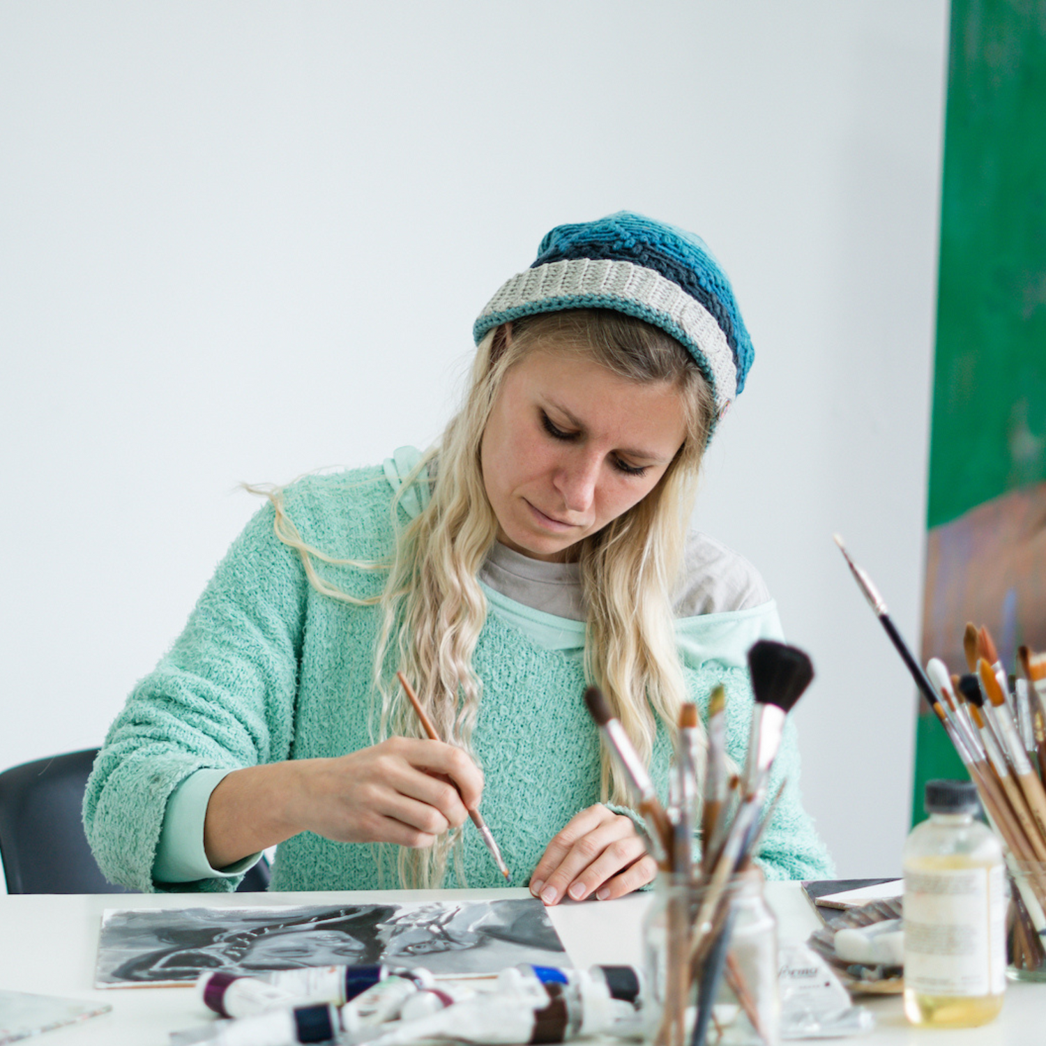 NOTAGALLERY X Anne Bengard Painting Workshop