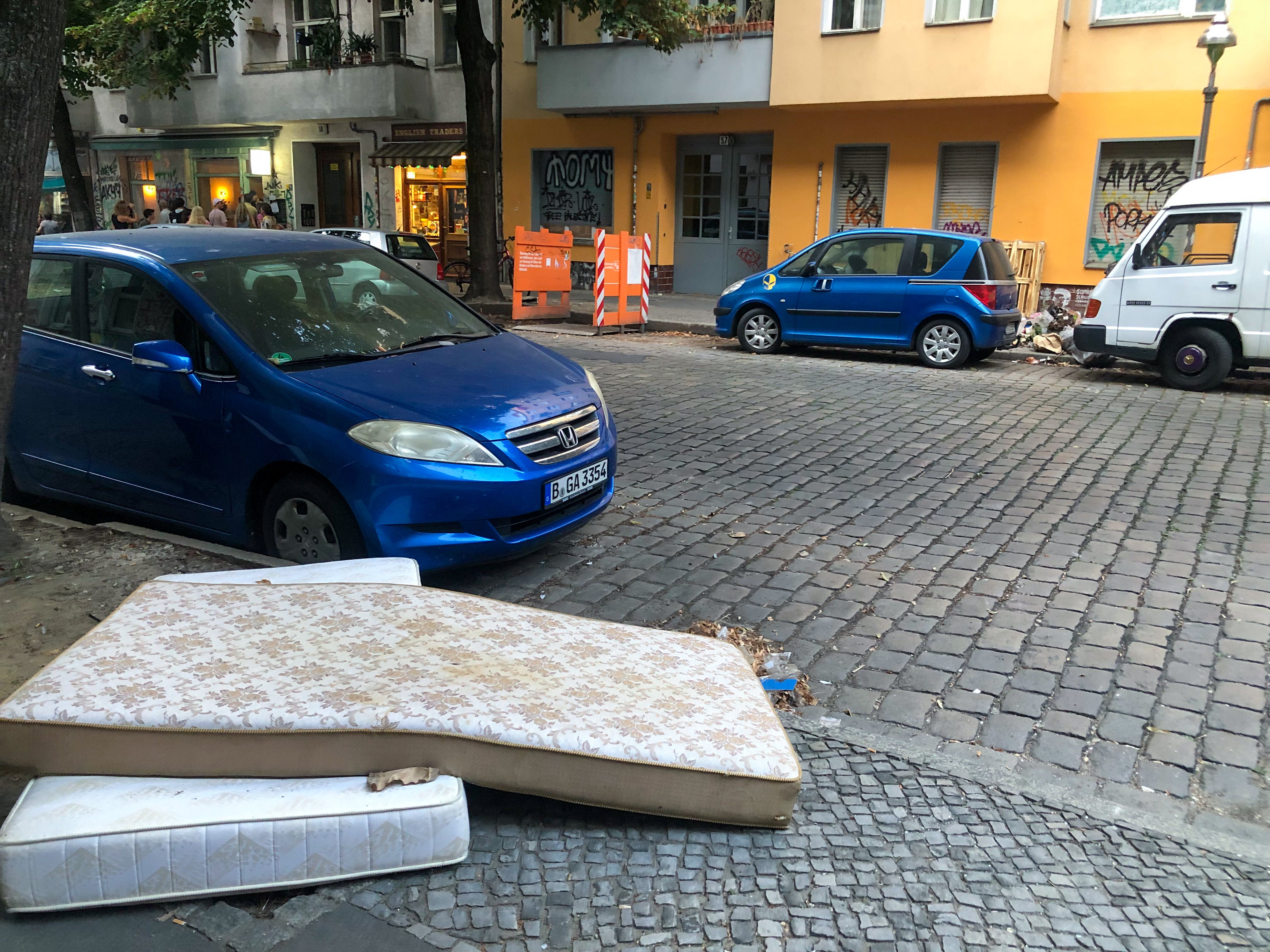 Artwork at Notagallery gallery in Berlin-Kreuzberg Checkpoint Charlie