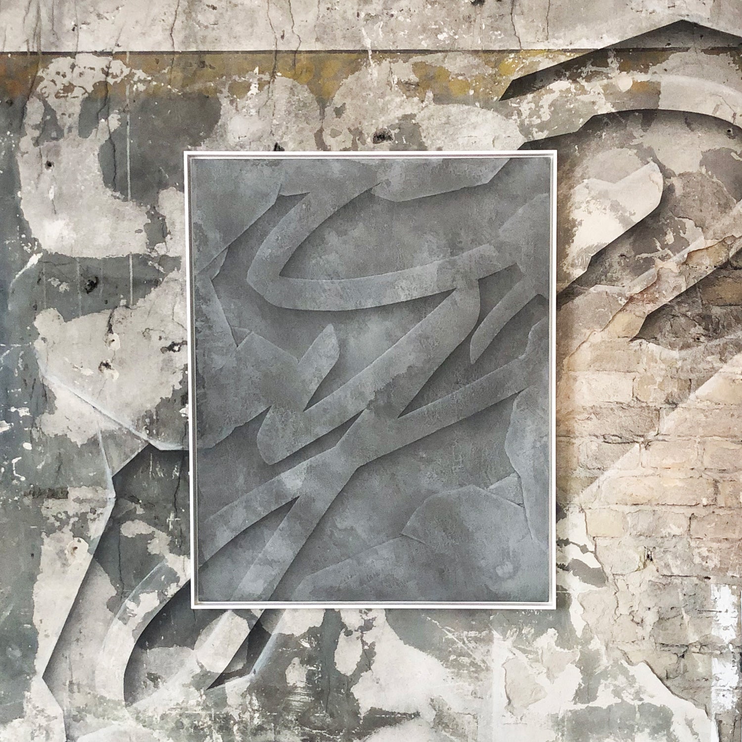 Artwork at Notagallery gallery in Berlin-Kreuzberg Checkpoint Charlie