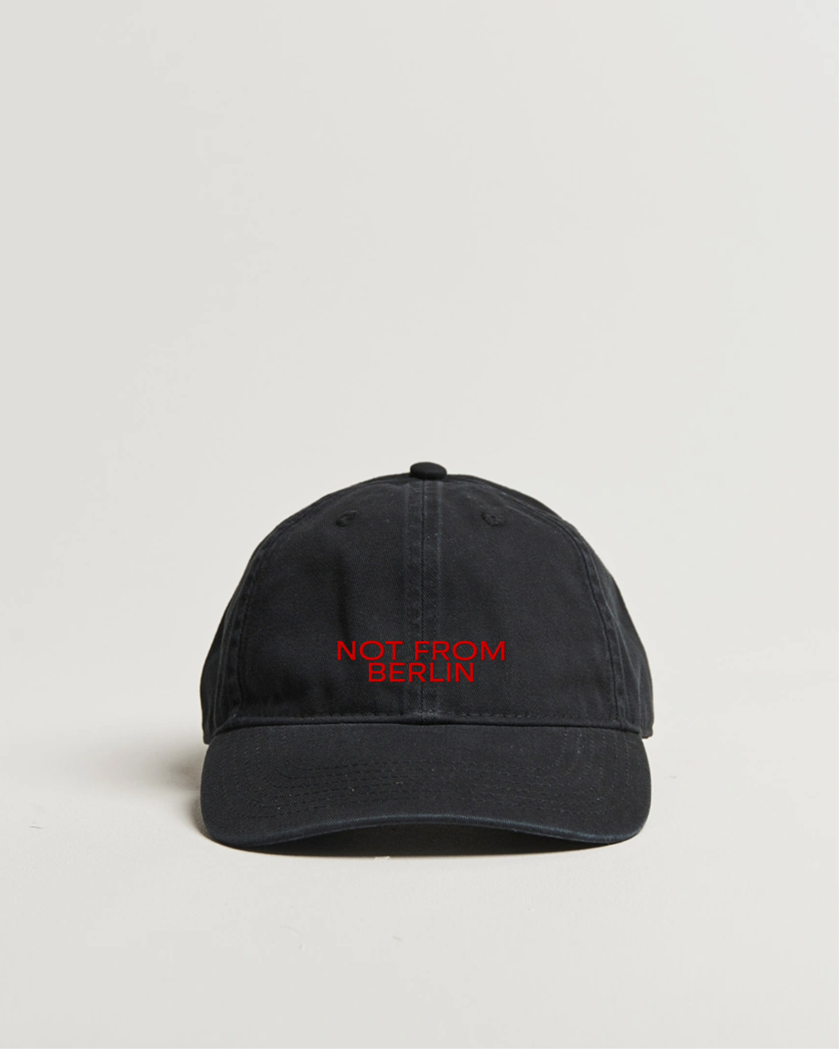 Cap Not from Berlin Black
