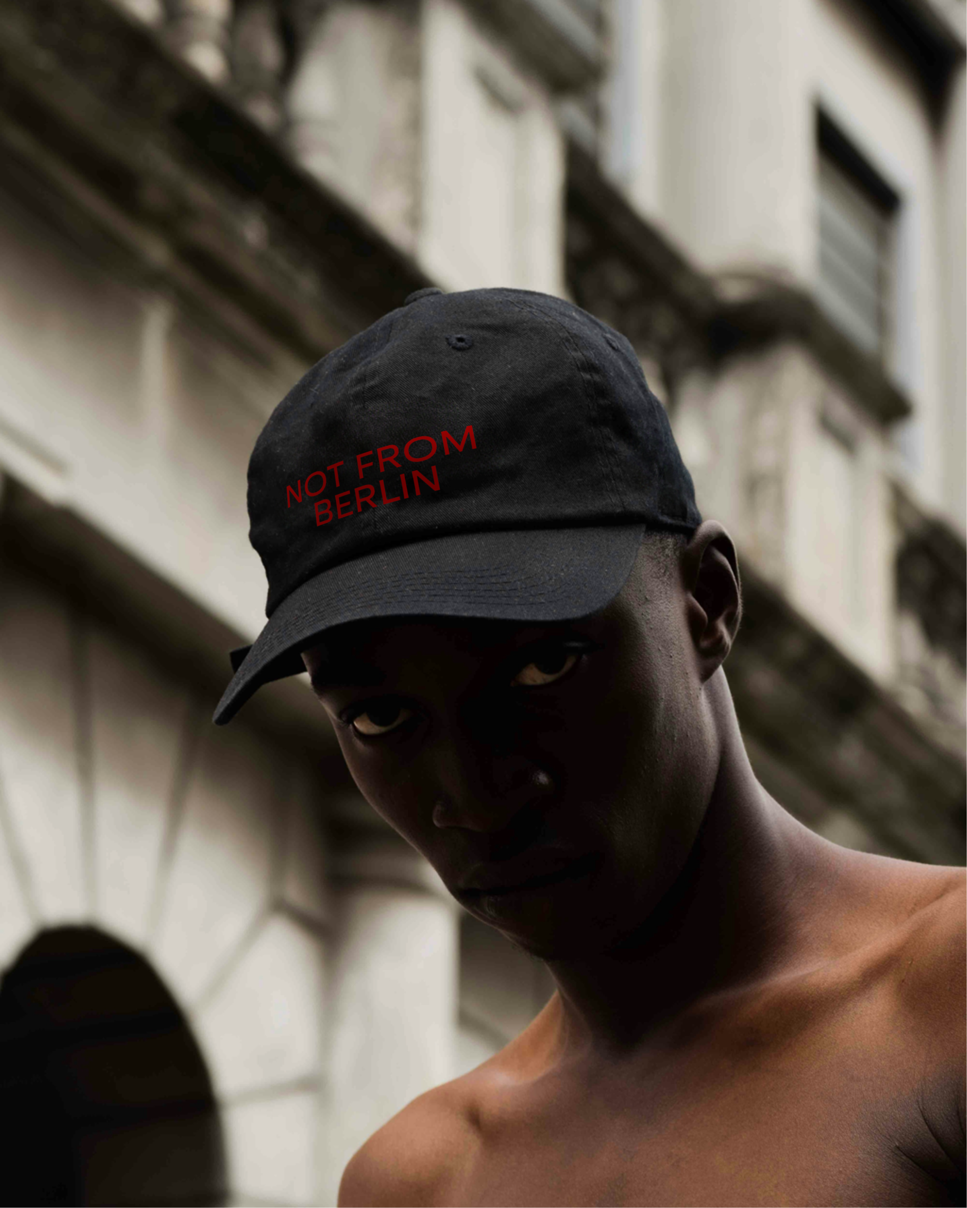 Cap Not from Berlin Black