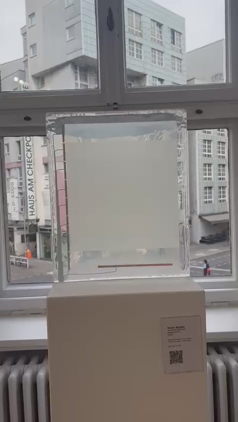 Artwork at Notagallery gallery in Berlin-Kreuzberg Checkpoint Charlie