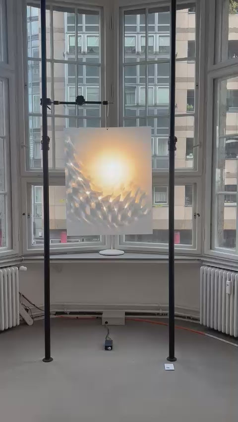 Artwork at Notagallery gallery in Berlin-Kreuzberg Checkpoint Charlie